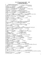 Đề thi học sinh giỏi 9