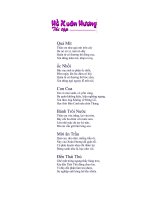 Tuyển tập thơ Hồ Xuân Hương