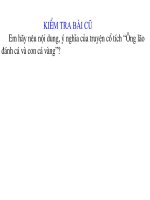 Tiết 39: Ếch ngồi đáy giếng