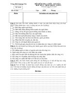 Đề kiểm tra GDCD 9 (bài số 1 đề lẻ)