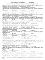 Kiểm tra 12CB lần 1