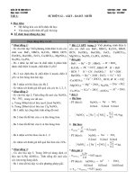 tiết 1 giáo án tự chọn (Ban cơ bản)