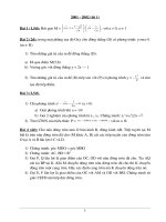 de thi tuyen vao 10 TP ha nam 2001-2002 de 1