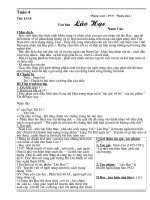 Ngữ văn lớp 8 tuần 4