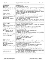 HOẠT ĐỘNG VÀ NGHỈ NGƠI