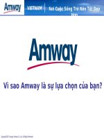 Cơ hội kinh doanh liên hệ  với Manh_Hung_ Amway@yahoo.com