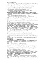 Bai tap Mutiple Choice