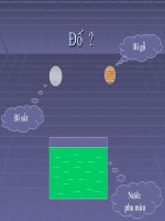 Sự nổi - THCS Hòa Bình