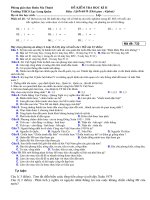 Kiẻm tra lịch sử 9 học kỳ II