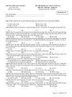 thi thu dai hoc cho hoc sinh 11