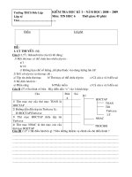 Thi Tin Hoc 6 (08-09co dap an)