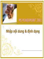 bài 2 : Giới thiệu các thanh cong cu...