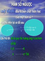 Hàm số ngược