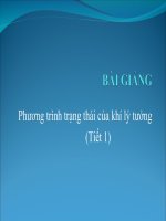 phuong trinh trang thai klt