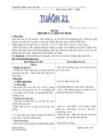 Giáo án lớp 2 T21