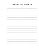 báo cáo tốt nghiệp Cung cấp điện