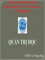 phân tích swot về kinh doanh quán cà phê 