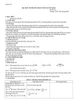 PP TÌM NGUYÊN HÀM