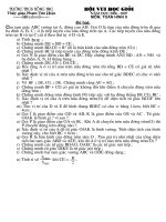 Hội vui học giỏi trường THCS Hồng Hưng - Thầy Hiệu