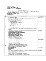 Unit 7 TA 12 nang cao