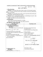 LŨY THỪA ( 12 - CB)