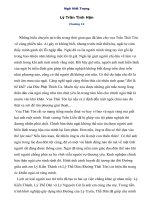 LÝ - TRẦN TÌNH HẬN (T12)