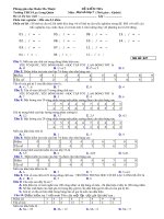 Kiểm tra Đại 7 chương III