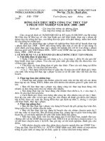 HƯỚNG DẪN THỰC HIỆN CÔNG TÁC THỰC TẬP SƯ PHẠM TỐT NGHIỆP NĂM HỌC 2008 - 2009