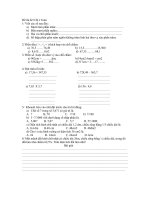 Đề toán 5 hk1
