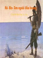 Rô - Bin - Xơn ngoài đảo hoang