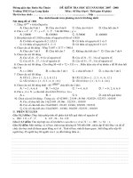 Kiẻm tra toán 6 chương I