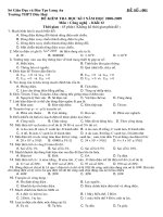 DE KIEM TRA KI 1(2008-2009).doc