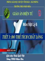 Lý 6 - Tiết 3