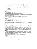 Đề tựluyện Toán 12