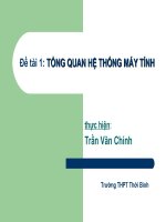 Bài Giảng Về Giới Thiệu Về Máy Tính