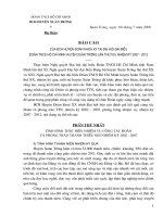 bao cao nhiem ki