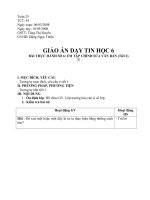 Bài thực hành số 6 (tiết 2)