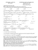 Đề thi học kì 2