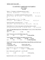 Bài Tập Trắc NghiệmÔntập