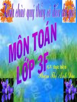 Toán lớp 3