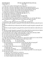 Ôn thi Đại học: Tính chất sóng ánh sáng