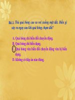 Bài 8: Trọng lực - Đơn vị lực