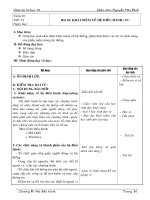 Giáo án lớp 10 (Chương 2)