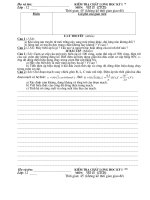 De & dap an HKI vat ly 12