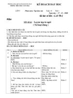 Luyện tập tả người ( Tả hoạt động )