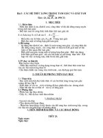 Hệ th­uc luong trong tam giac va giai tam giac