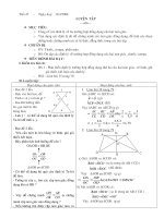 Luyện tập: Các trường hợp đồng dạng của tam giác