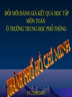 DOI MOI danh gia hoc tap mon toan.ppt