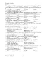 đề kiểm tra hóa 10ban KHTN