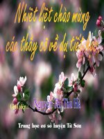 Bài 25: Phong trào nông dân Tây Sơn